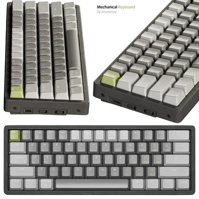 KEYCHRON K12 MECHANICAL KEYBOARD — View 1