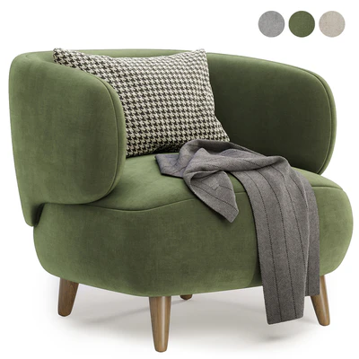 luisa fleece armchair — Ver 4