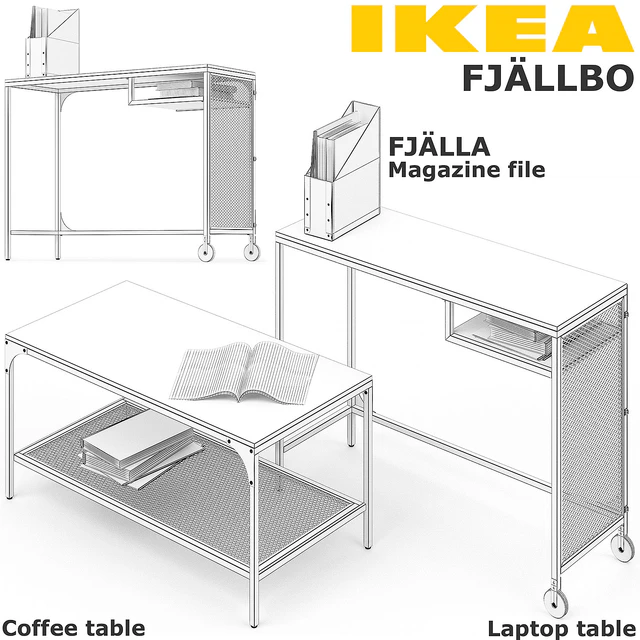 FJALLBO (FIALLBO) TABLE SET — Descargar