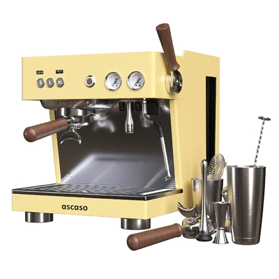 Coffee machine Ascaso and bar set — descargar