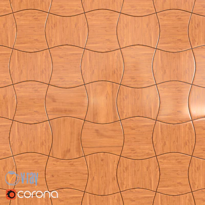 3D panel Wave — Ver 2