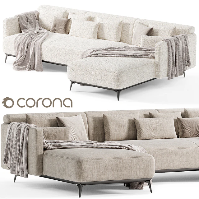 SOFA MODENA WITH RECREATION MODULE By Boconcept — Descargar