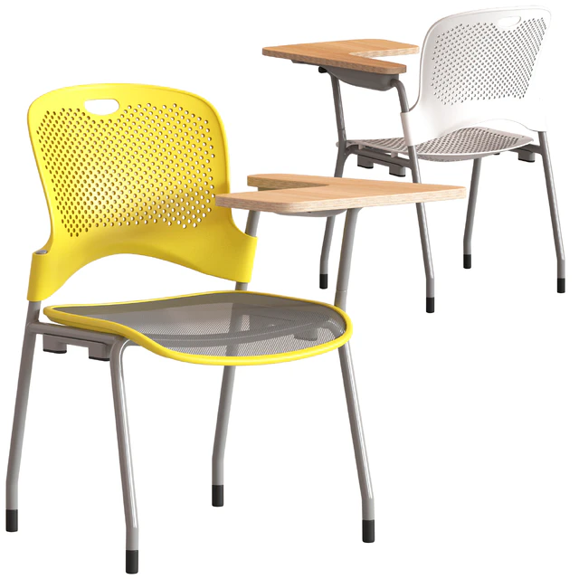 Herman Miller Caper Stacking Chair with table — Скачать