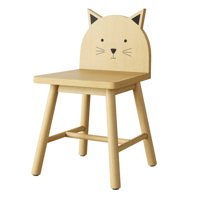 Crate and Barrel Animal Kids Chair — Скачать
