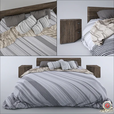 modern bed — Скачать