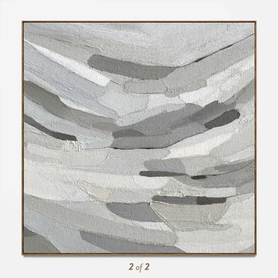 Plaster two square photo frames R-54 — Вид 4