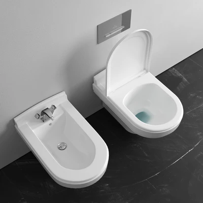 Villeroy & Boch Strada wall-mounted toilet & bidet — Ver 5