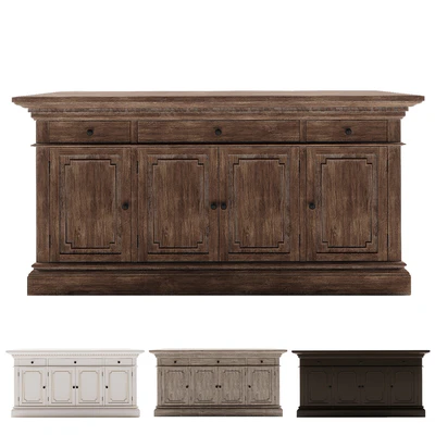Restoration Hardware St James Panel 65 Media Console — Ver 1