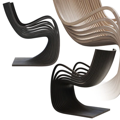 Piegatto-pipo Chair — Ver 2