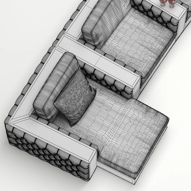 Modular sofa Lumiere, IPE Cavalli — Descargar