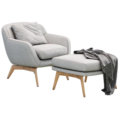 Armchair Belt By Minotti — Ver 4
