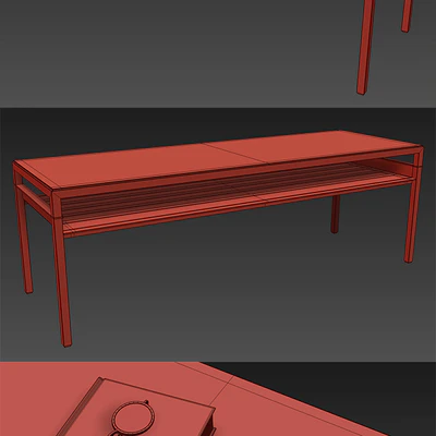 IKEA NYBODA Large Table — View 2
