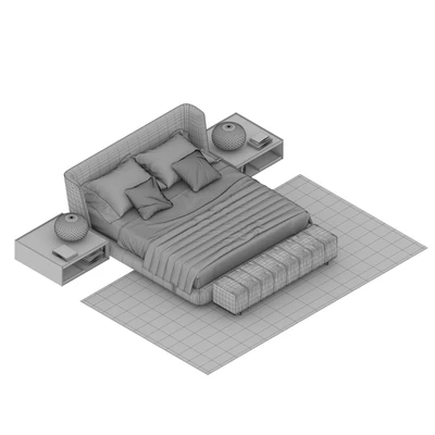 Minotti Creed Bed — Ver 3
