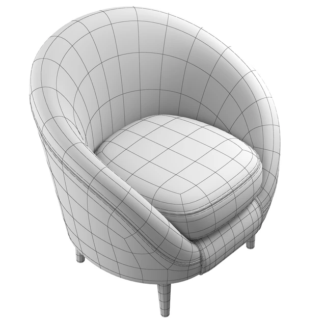 Armchair Volsey Happy Grafit — Descargar