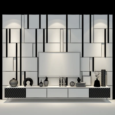 TV Stand set 0302 — Ver 3