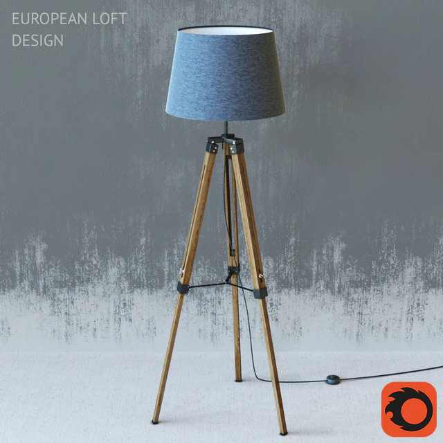 European loft design lamp — Descargar