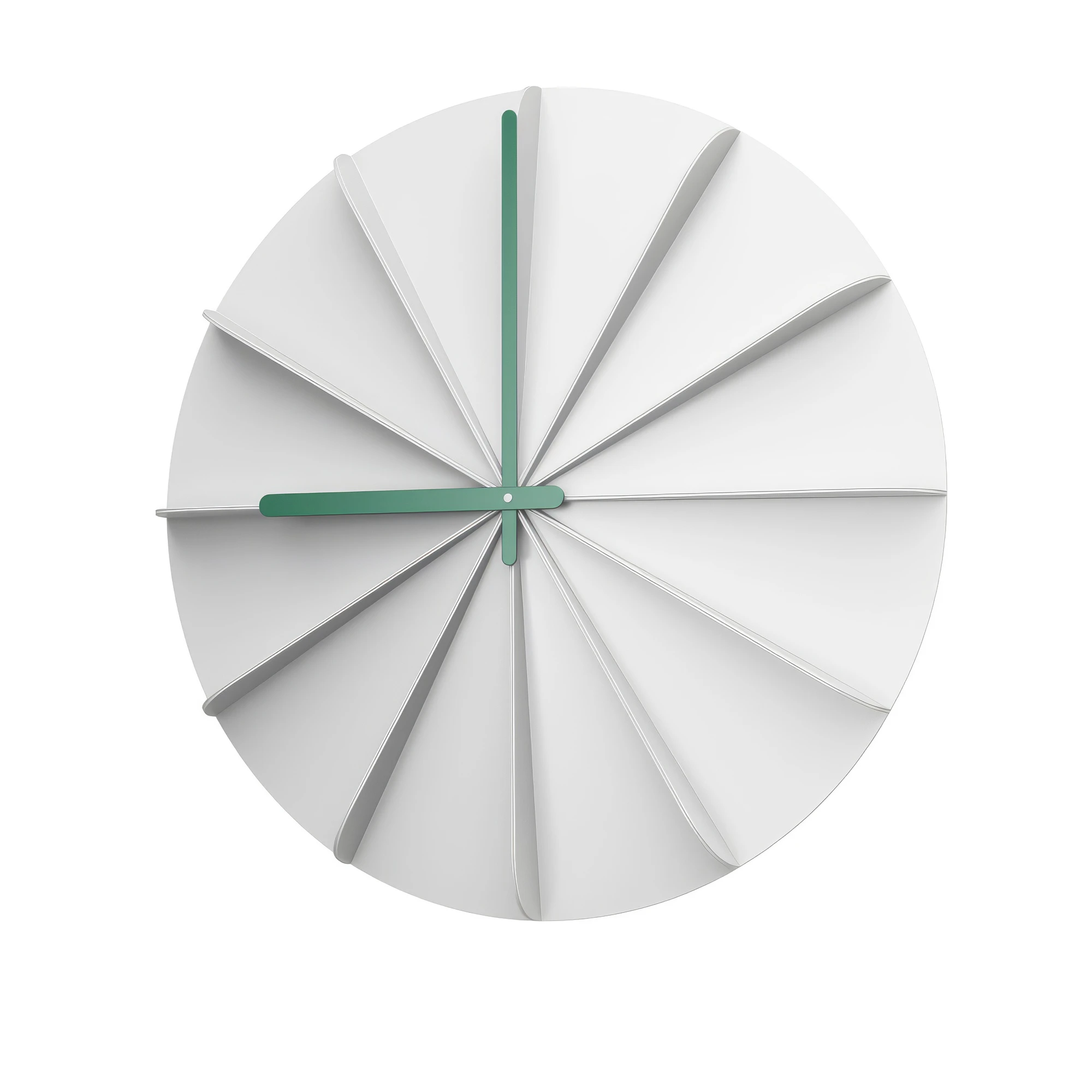 ribbed wall clock by fleysen — Descargar