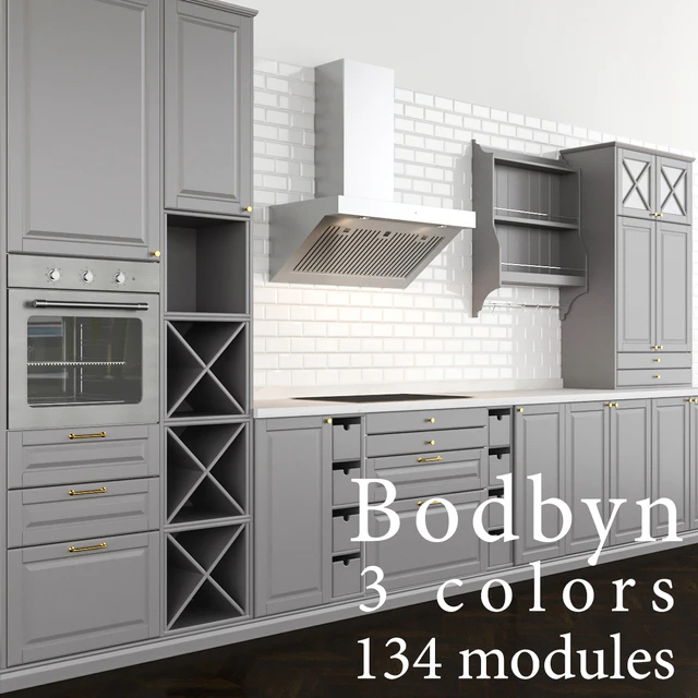 Bodbyn Kitchen (134 modules). — Descargar