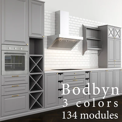 Bodbyn Kitchen (134 modules). — Ver 3