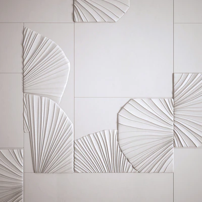 Gypsum Flora Tiles — Вид 3
