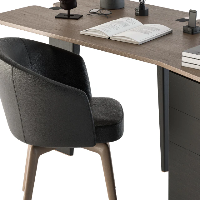 Minotti Jacob Writing Desk - Office Set 156 — Скачать