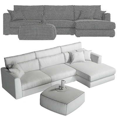 sofa CTS SALOTTI Poltrone Divani Gold — Ver 3