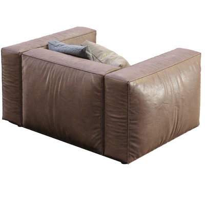 Marechiaro Leather Armchair By Arflex — Ver 4