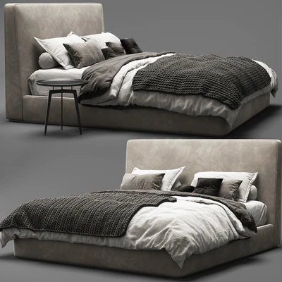Minotti Powell Bed 121 — Ver 1
