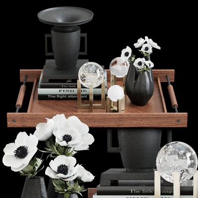 Arteriors anemon decor set — Вид 4