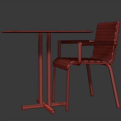 Roberti Rattan Key West Chairs&Table — Вид 2