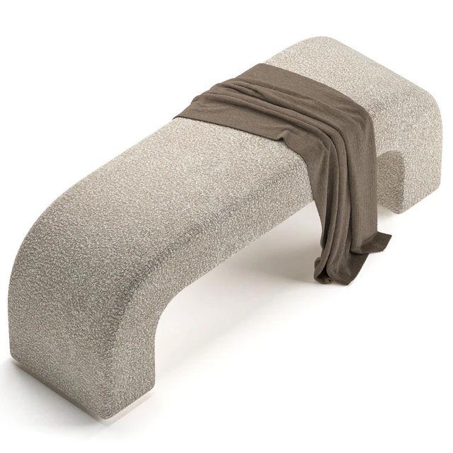 Bernard Boucle Bench Seat — Скачать