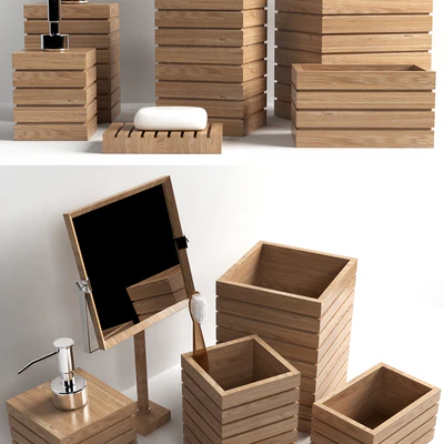 BATHROOM ACCESSORIES SET- 03 — Ver 2