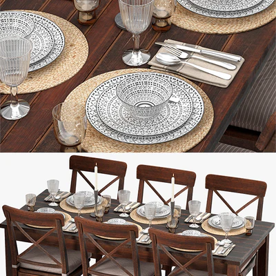 Serving-Table + chair — Ver 3