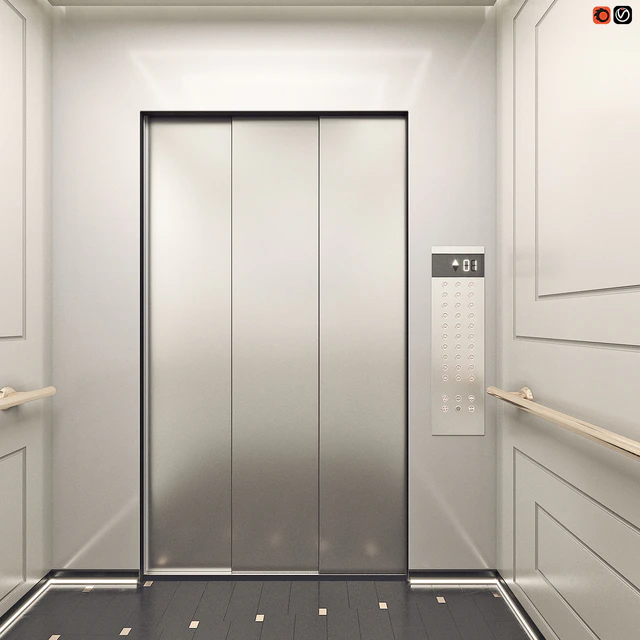 Elevator with interior 1 — Скачать