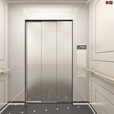 Elevator with interior 1 — Вид 4