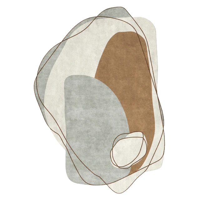 Kerros by Scott Group carpets in two color options: Celeste and Terracotta — Скачать