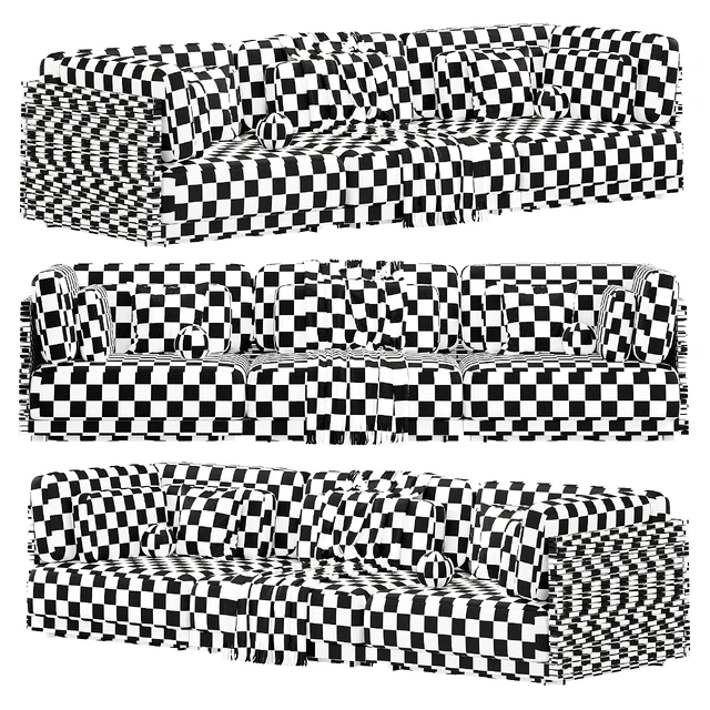 Caicos Sofa 3 — Скачать