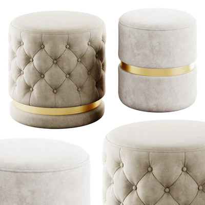 Round ottomans by !nspire — Вид 1