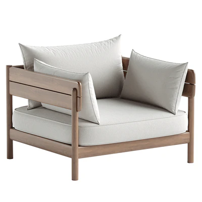 Tanso Outdoor Lounge Chair — View 4