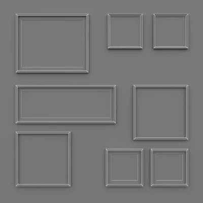 Dome deco set of paintings — Ver 2