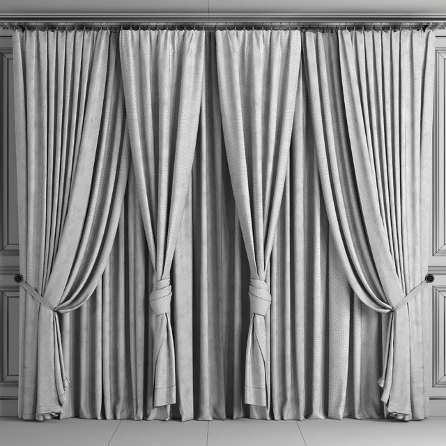 Curtains with window 510C — Descargar