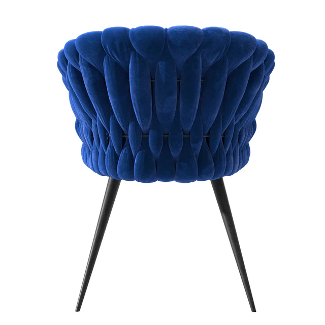 Chair with Armrest Knot Blue — Скачать