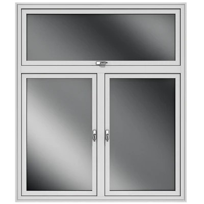 Витражные алюминиевые окна / Stained aluminum windows — Вид 4
