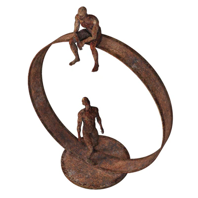 Decorative Sculpture With 4 PBR Metal Materials — Ver 7