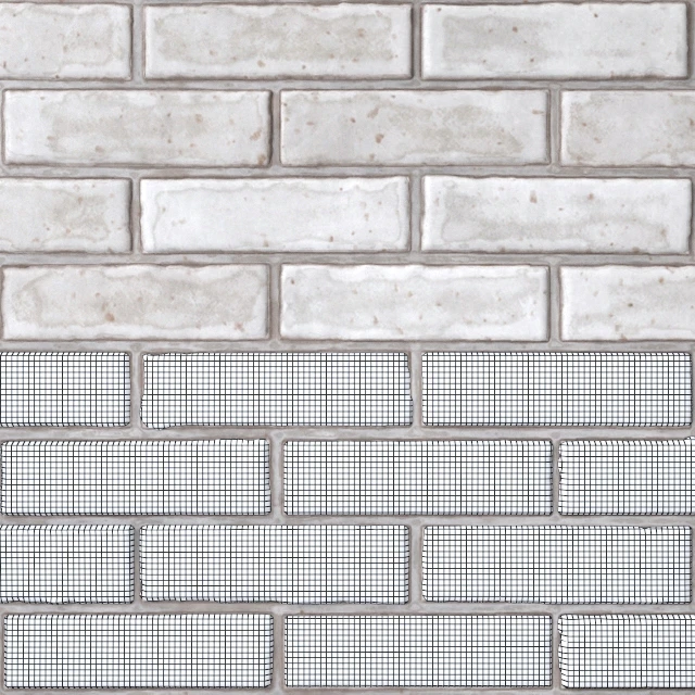 Brick white masonry — Descargar