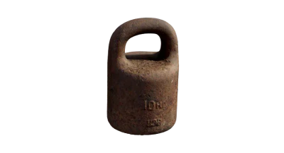 rusty metal weight 001 — Скачать