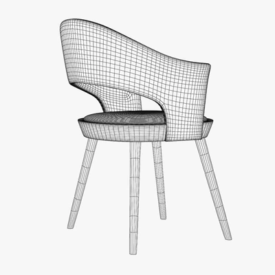 Chair with armrests Lucrezia from Seven Sedie — Ver 2