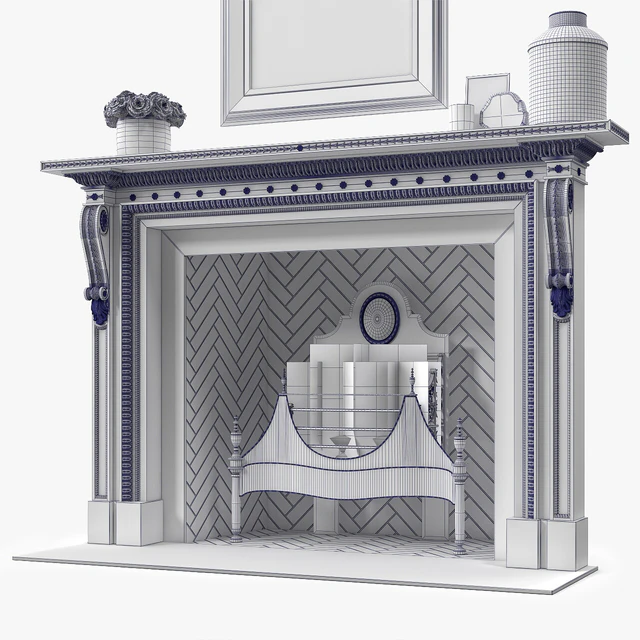 Chesneys The Locke Fireplace — Скачать
