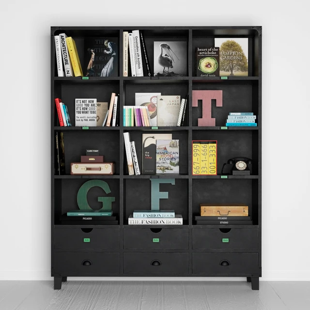 Bookcase Edison — Descargar