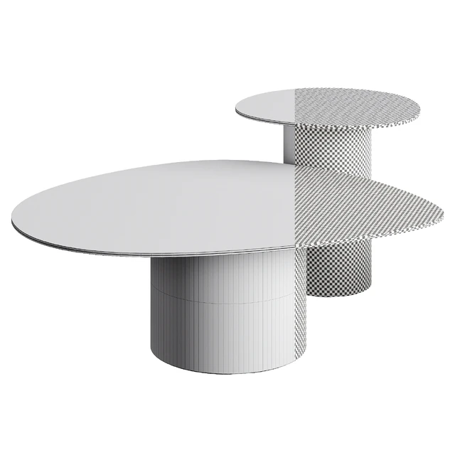 Calligaris Mushroom Coffee TopTables Marble — Descargar
